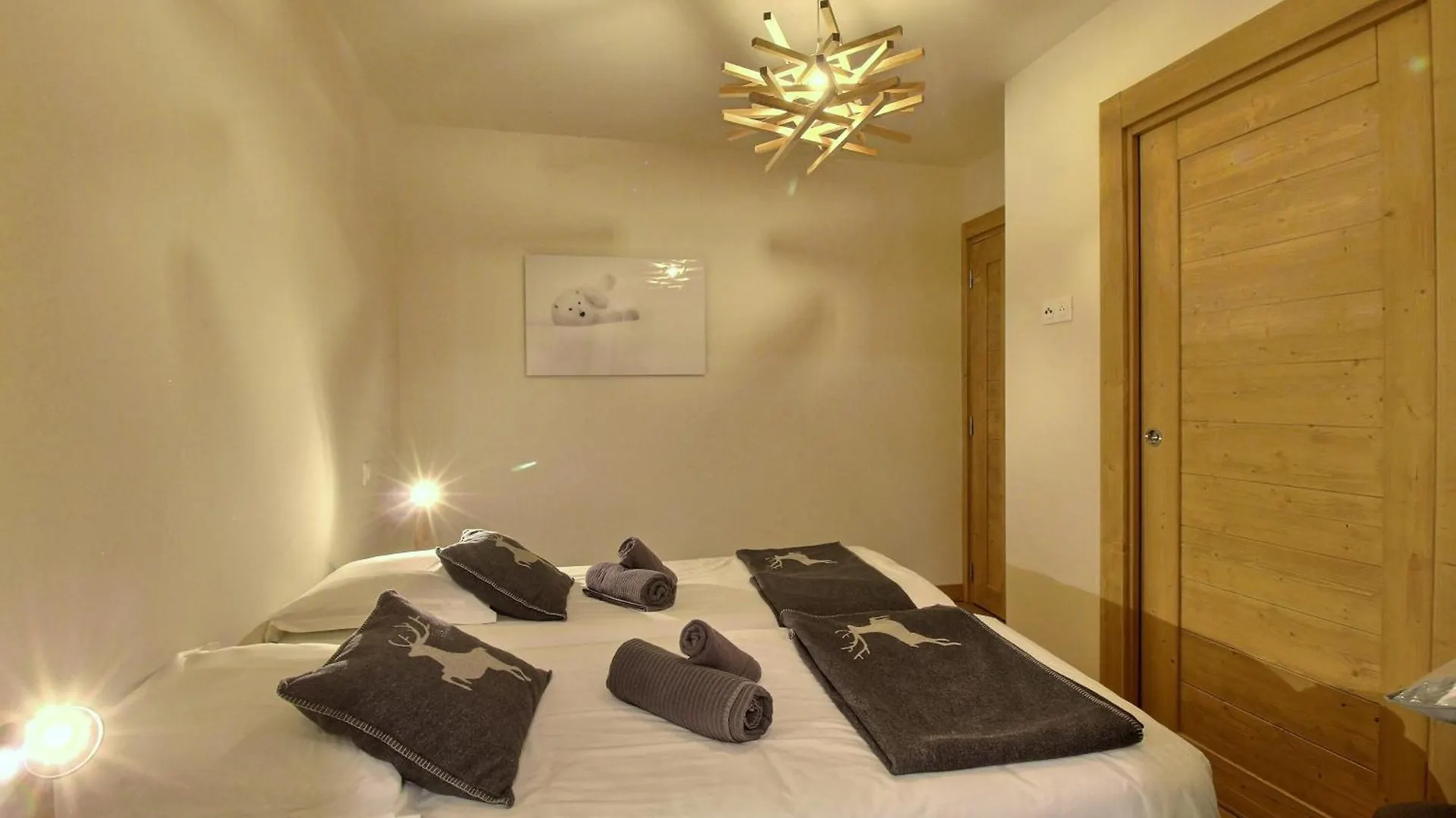 Lejlighed Arc 1600, Le Ridge, Appartement 06 Personnes Duplex Vue Montagne - Ski Aux Pieds - Sauna, Hammam, Jacuzzi, Piscine Les Arcs  Frankrig