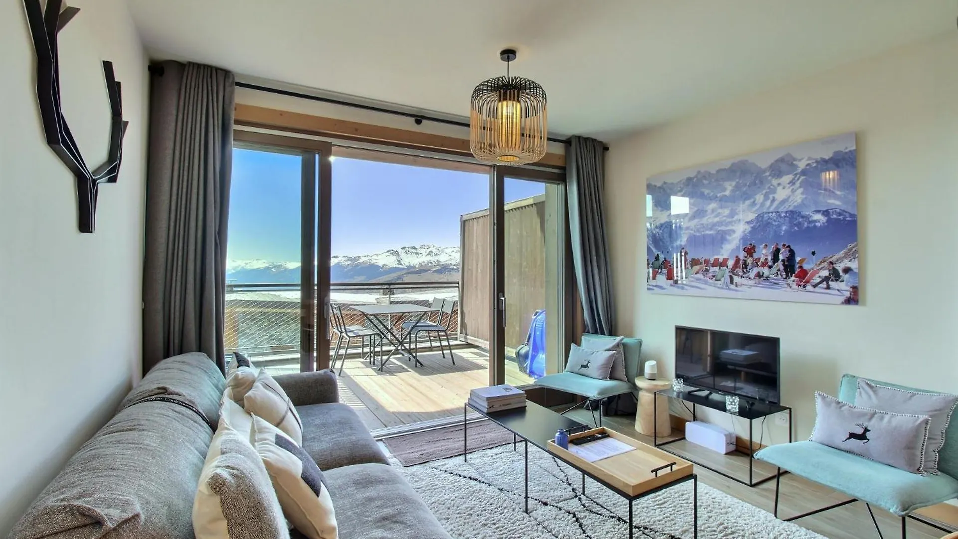 Lejlighed Arc 1600, Le Ridge, Appartement 06 Personnes Duplex Vue Montagne - Ski Aux Pieds - Sauna, Hammam, Jacuzzi, Piscine Les Arcs