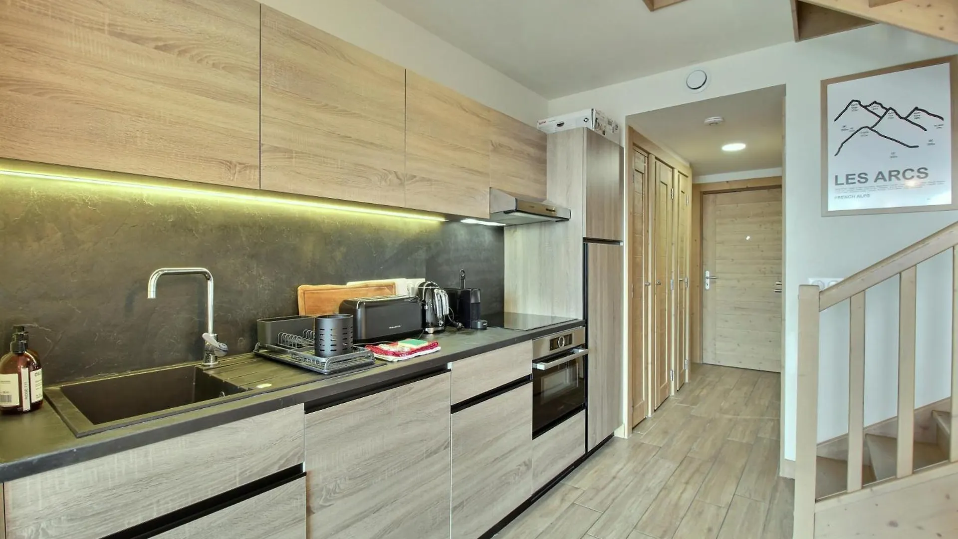 Lejlighed Arc 1600, Le Ridge, Appartement 06 Personnes Duplex Vue Montagne - Ski Aux Pieds - Sauna, Hammam, Jacuzzi, Piscine Les Arcs