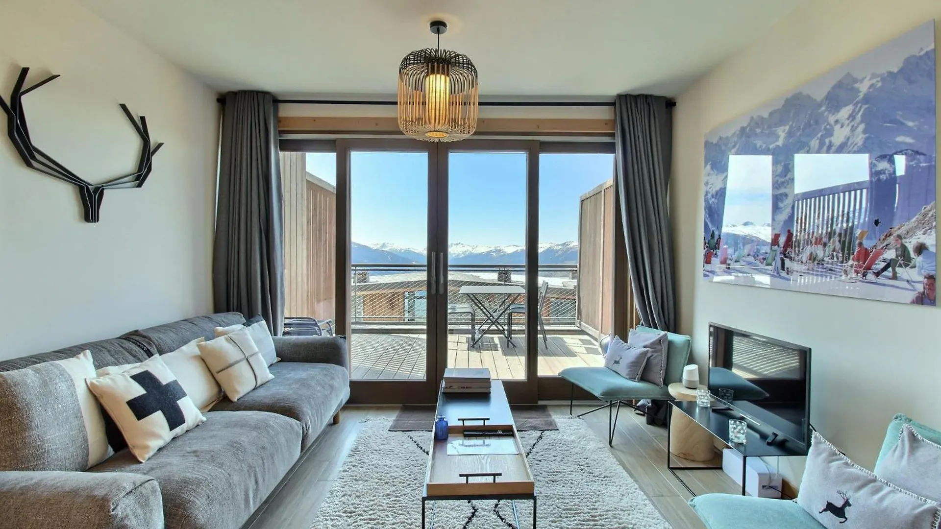 Lejlighed Arc 1600, Le Ridge, Appartement 06 Personnes Duplex Vue Montagne - Ski Aux Pieds - Sauna, Hammam, Jacuzzi, Piscine Les Arcs  Frankrig